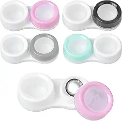 20 capas para lentes de contato, 5 cores