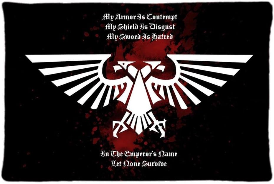 Warhammer 40 K Custom Fashion Bedroom Decorative Pillow Cover Throw Pillow Case Cushion Covers (Stander Size (20x30 inch)