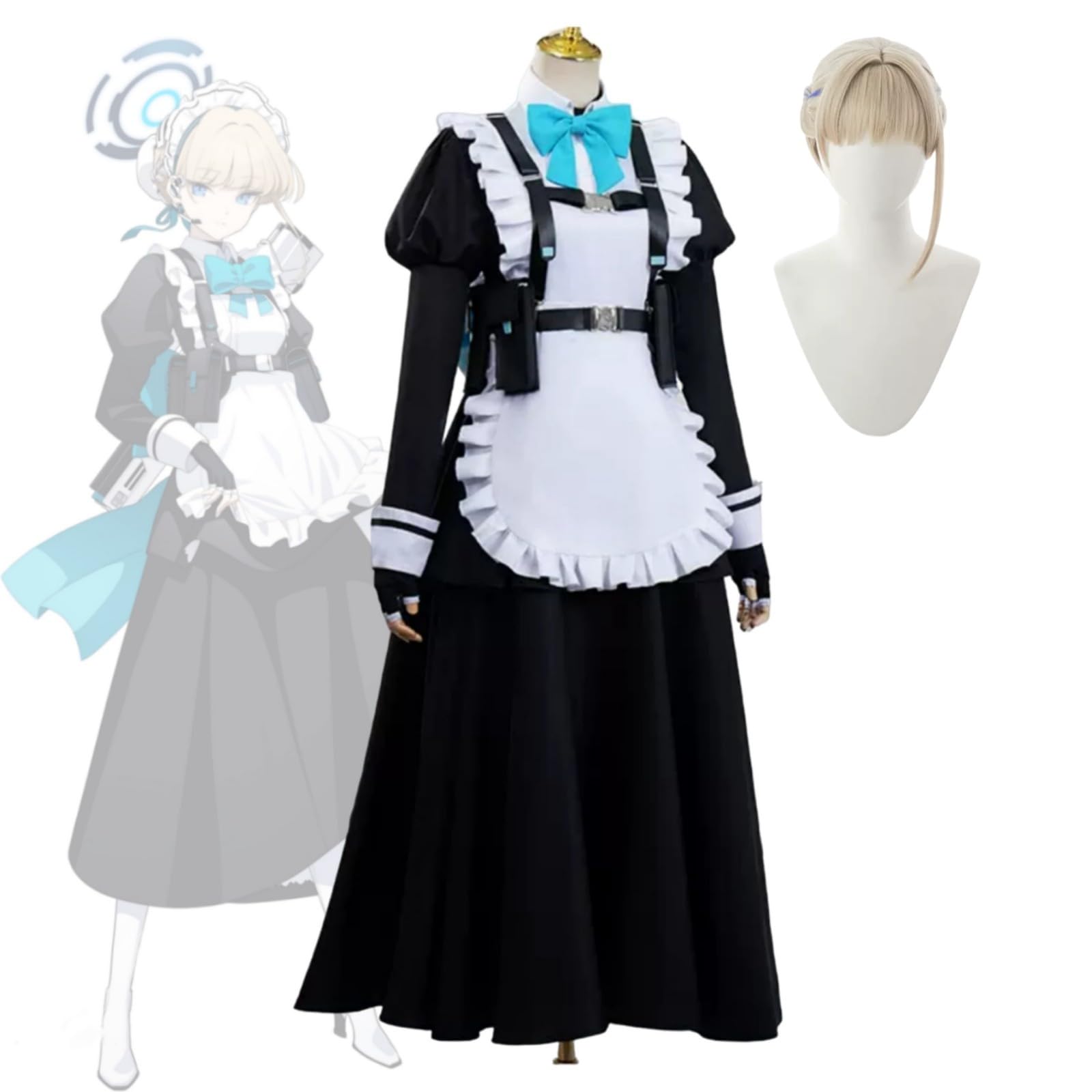 Amazon.co.jp: [YAYANA]ブルーアーカイブ 飛鳥馬 トキ メイド服 