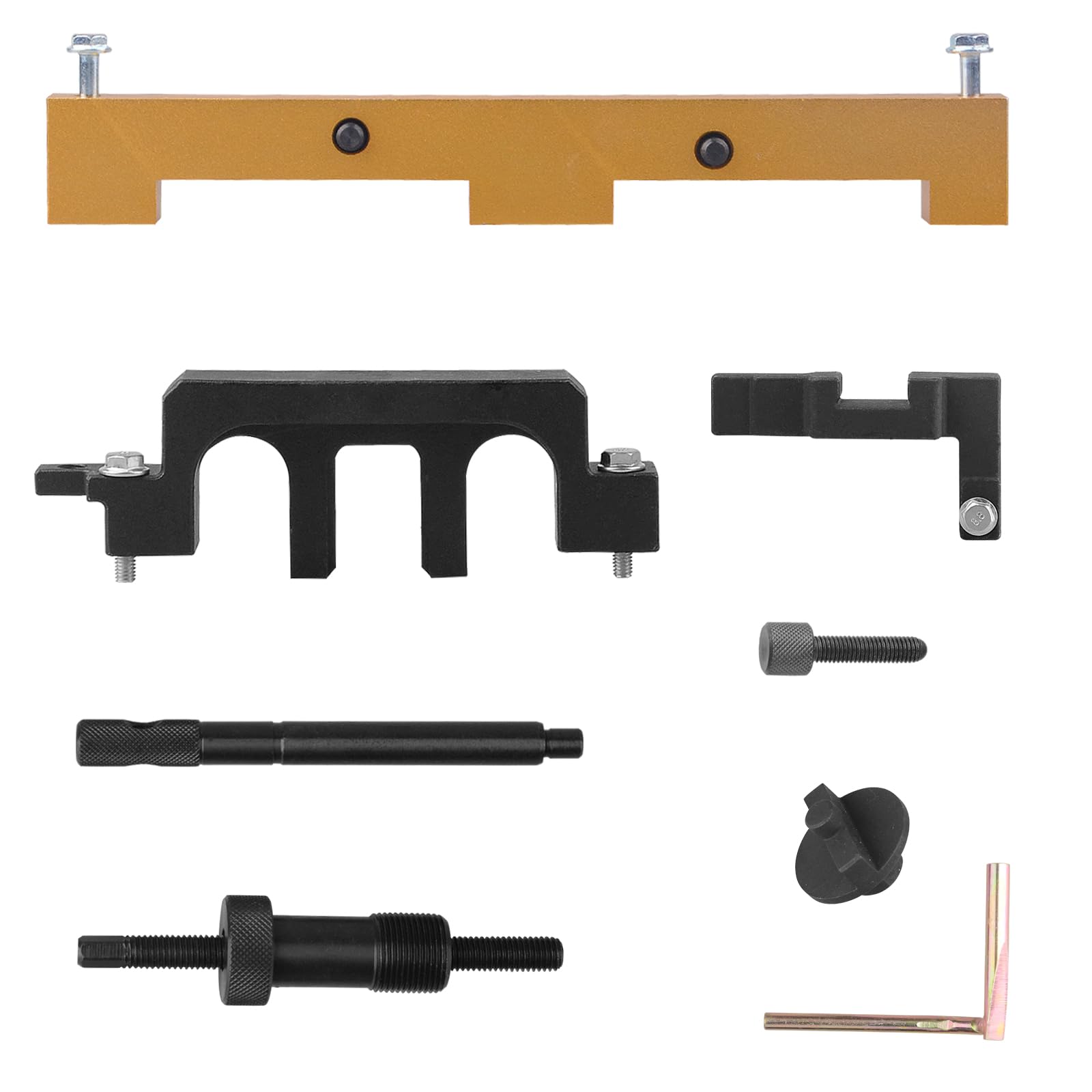 DAYUAN Motore a Benzina Impostazione di bloccaggio Timing Tool Kit Set Cam Compatibile con BMW N42 N46 N46T