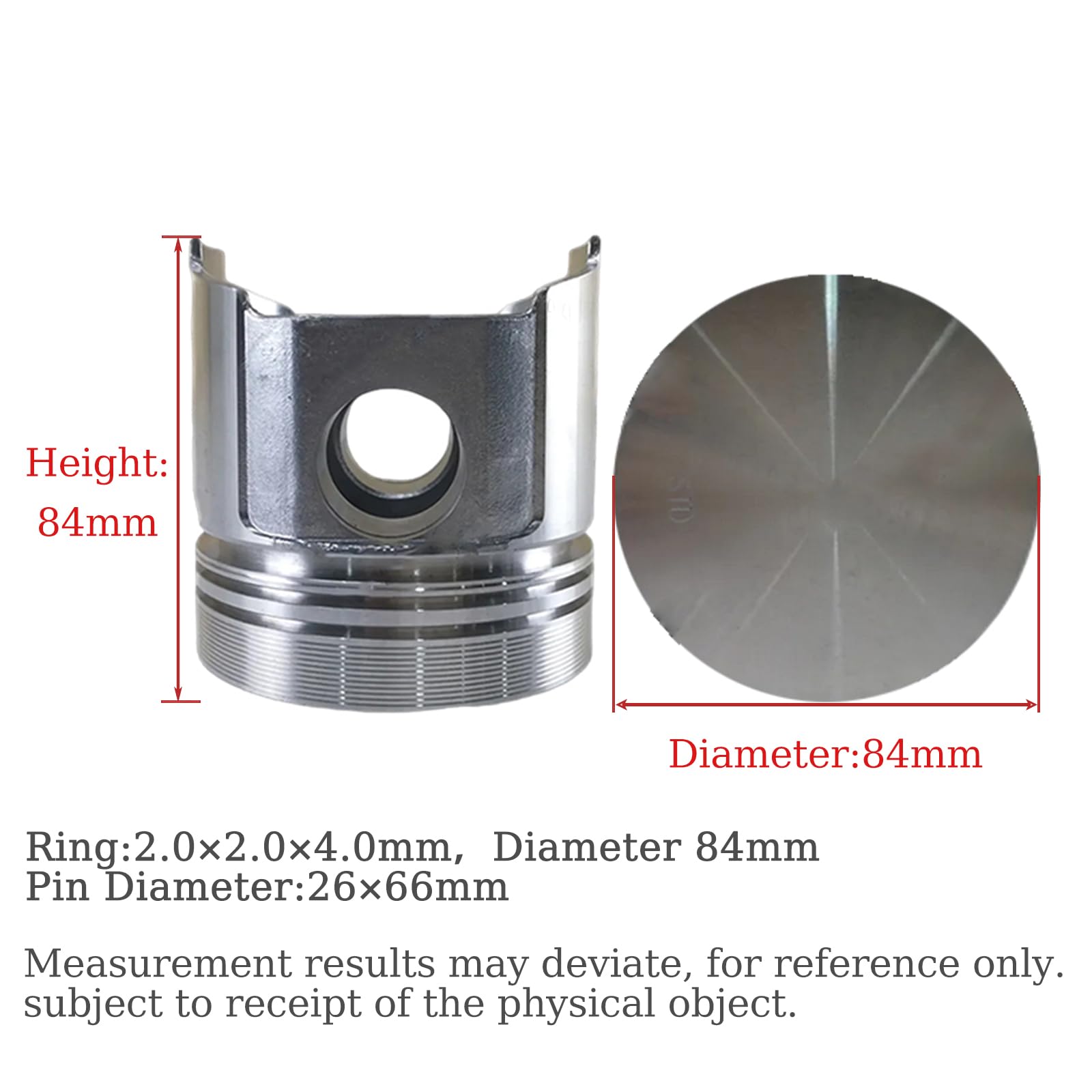 Amazon.com: Pmtihxu 3D84-1 Engine Overhaul Rebuild Kit (No  