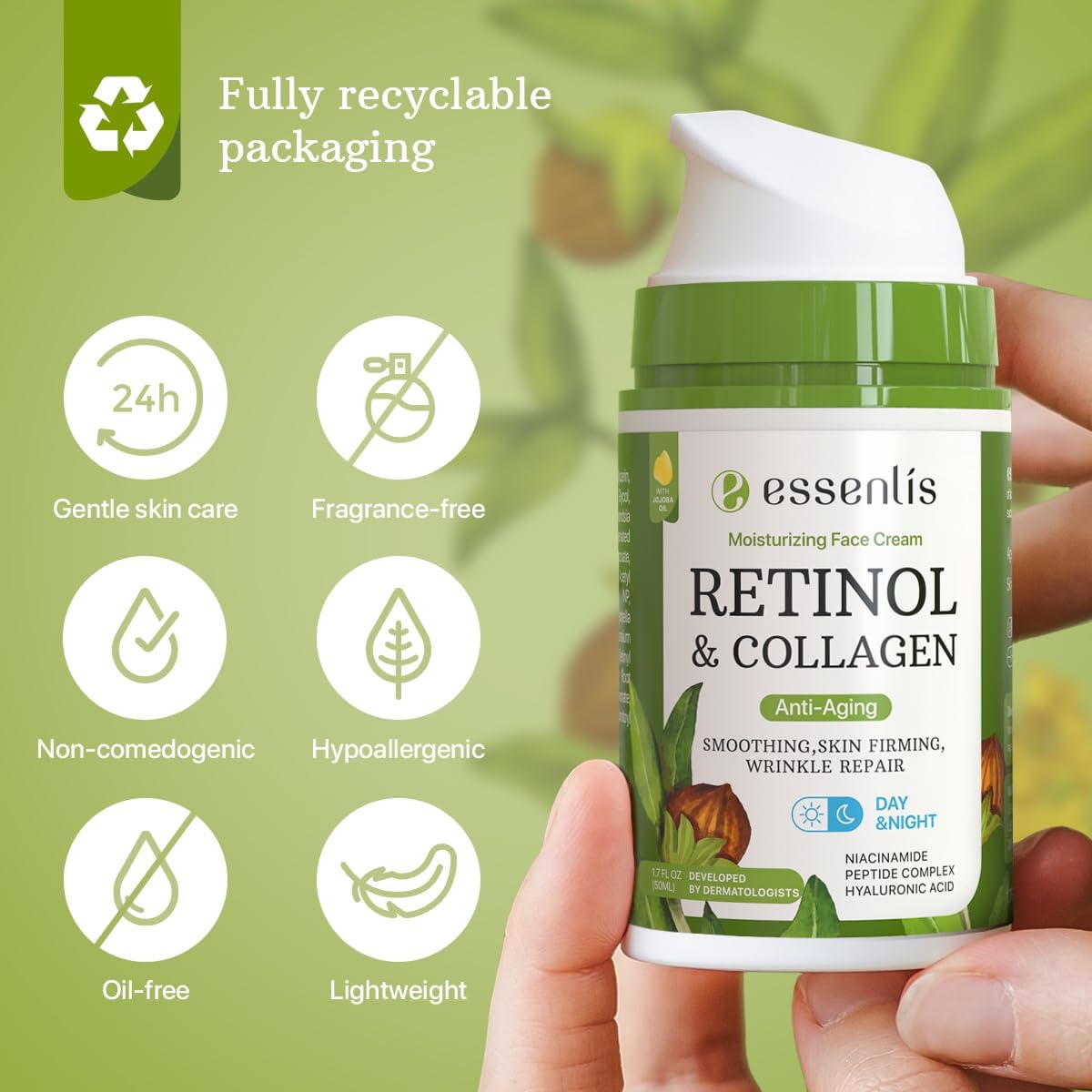 Retinol Cream for Face & Neck