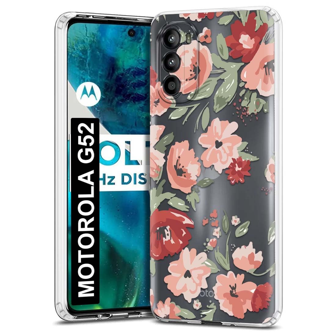 Fashionury Soft Silicon Slimfit Back Cover for Motorola G52 5g Stylish Printed Back Cover for Motorola G52 5g -D1058 (B0CJFP95P6) Amazon Price History, Amazon Price Tracker