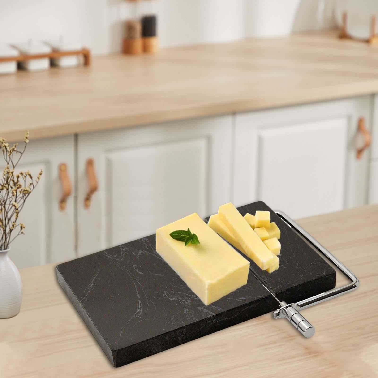 Küchenhelfer, Käseschneider, Butterschneider, Drahtschneider, DIY Werkzeug, Erdbeerschneider, Aufschnittschneider für Tisch, Schreibtisch, Haushalt, G