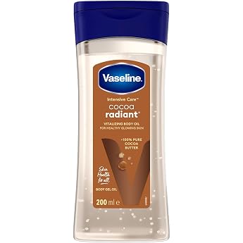 Vaseline Intensive Care Cocoa Radiant Body Gel Oil, 6.8 oz 6.8 oz