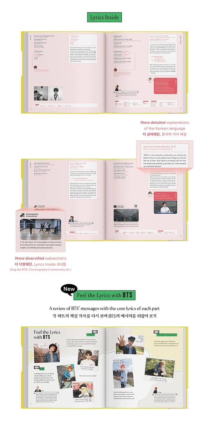 セット売り♡BTS lyrics inside デコブック セット売り♡BTS lyrics inside デコブック BTS LYRICS INSIDE