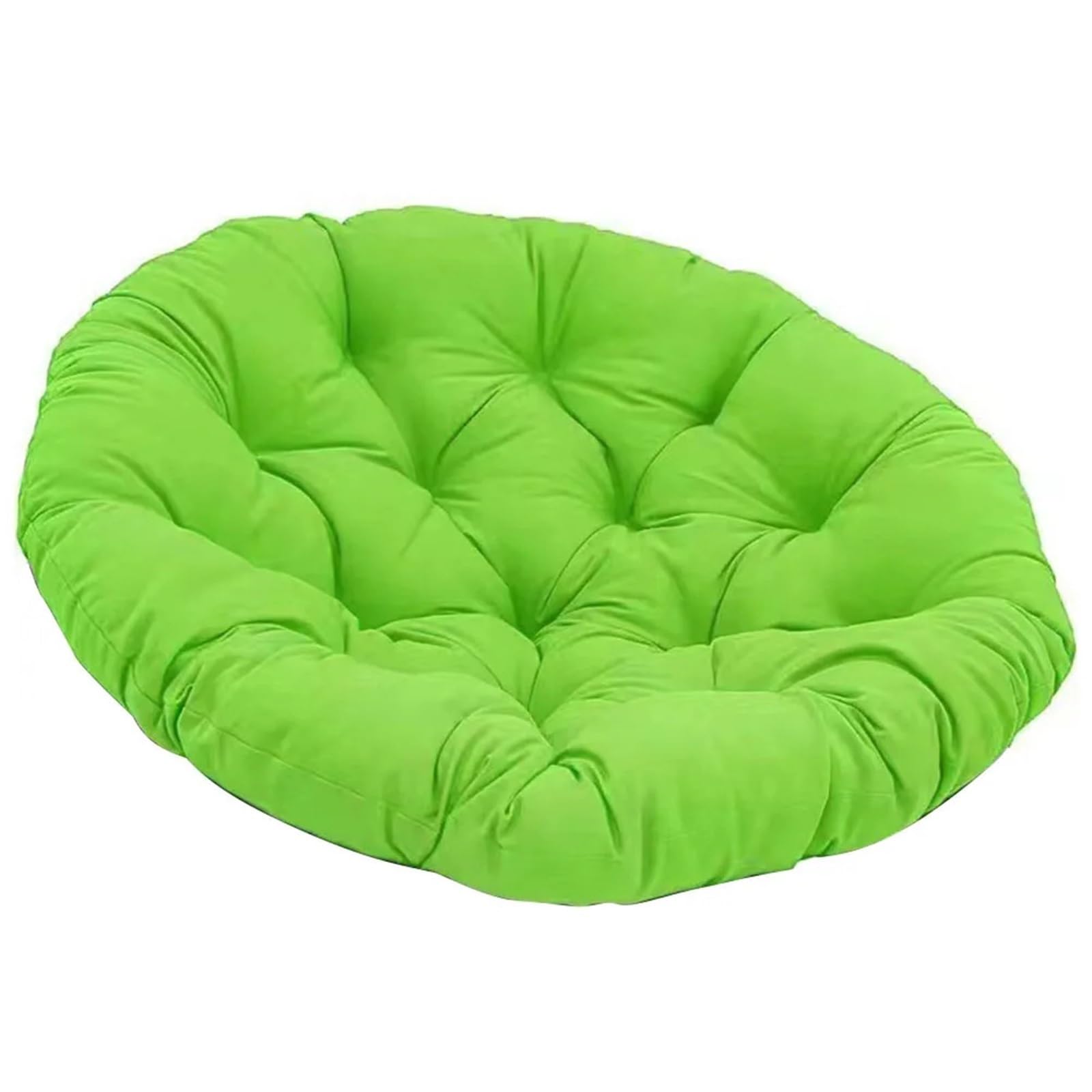 Bflcwstd Green Egg Chair Cushion Hanging Basket Chair Cushion, Round Egg For Rocking Kitchen 50X50cm Home Supplies(Green)