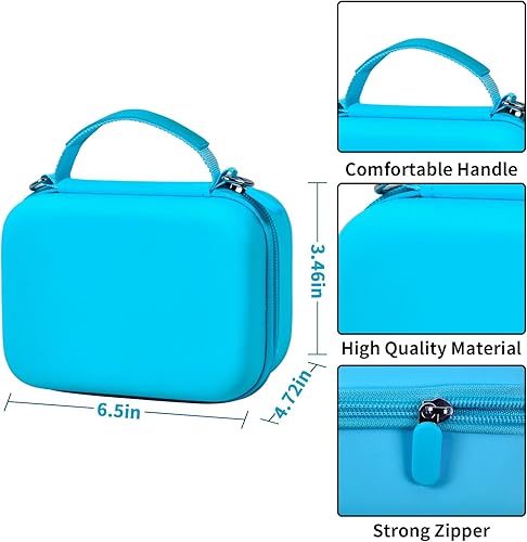 Miniatura 4 de PAIYULE Funda para VTech KidiZoom PrintCam y paquete de recarga de papel, cámara digital instantánea selfie caja de almacenamiento de viaje con