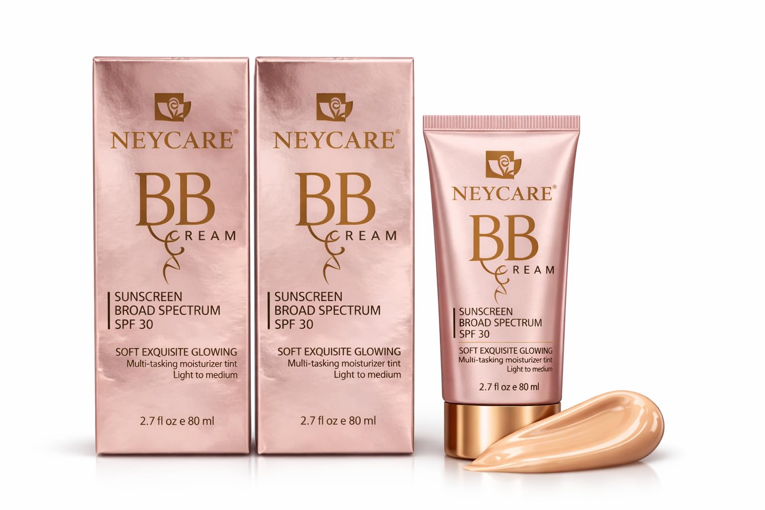 NEYCARE BB Cream with Sunscreen Broad Spectrum SPF 30, Soft Exquisite Glowing, Light to Medium, 80 ml-image-37