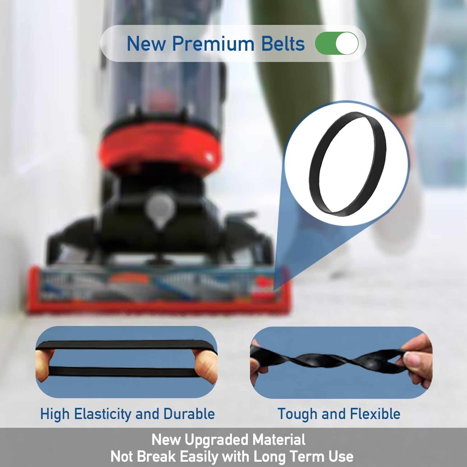 Cinghia Di Trasmissione Per Aspirapolvere Bissell Cleanview Swivel Pet | Ricambio 6721