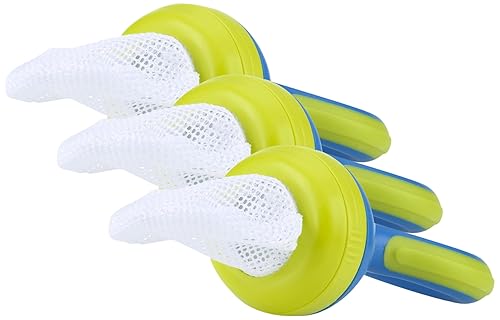 Nuby Nibbler con funda de viaje, los colores pueden variar (paquete de 3)