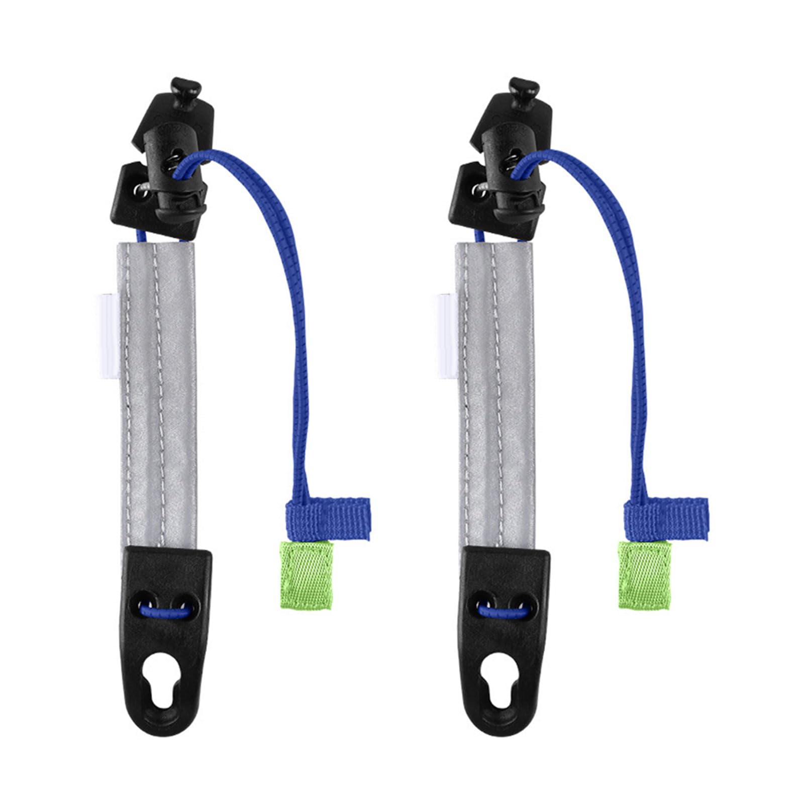 2 piezas de pantalones de tobillo para bicicleta, correa de clip reflectante para ciclismo, cinturón de sujeción de tobillo, pantalones