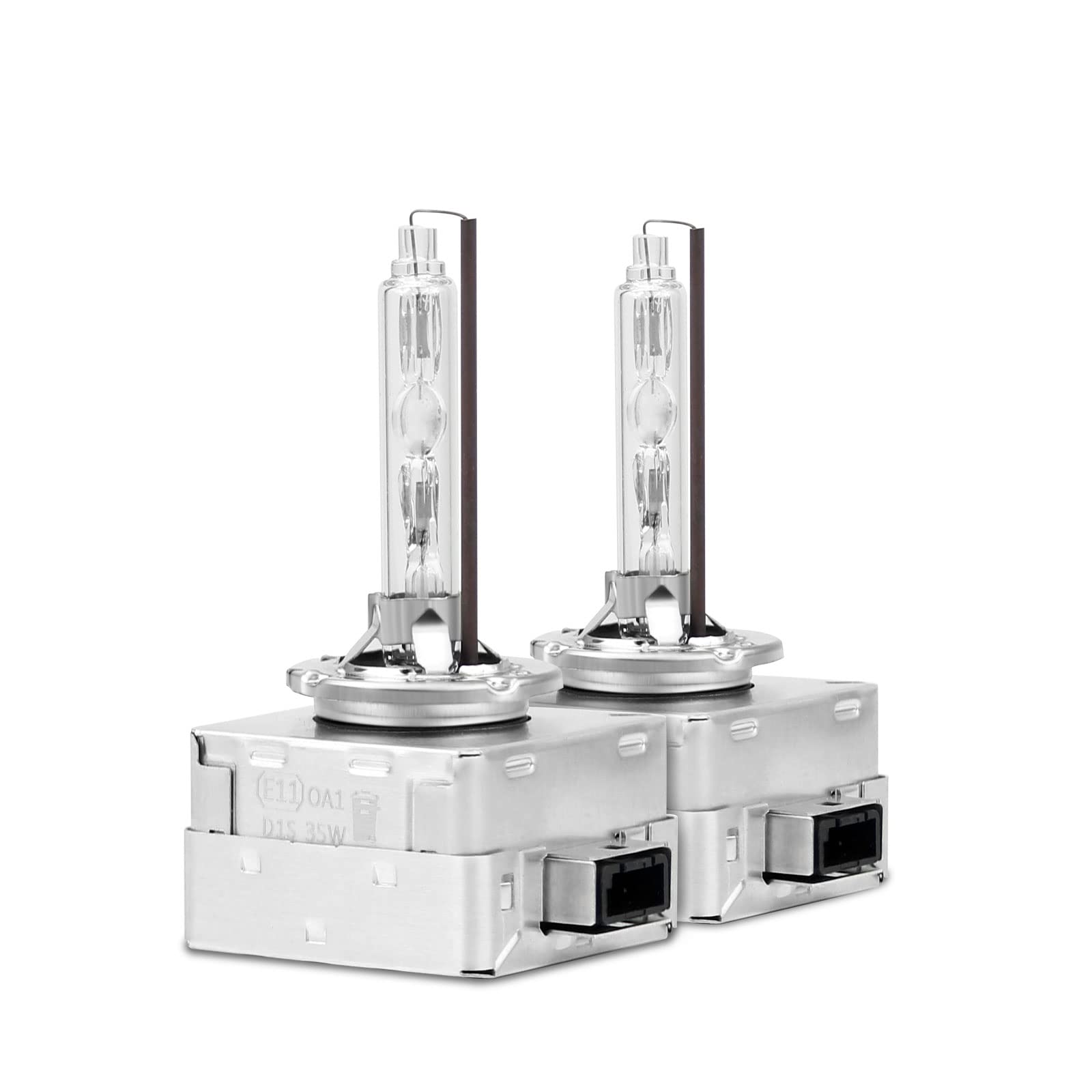 D-Lumina D1S - Juego de bombillas de xenón 8000K de 12 V 35 W OEM HID + 50% más de luz, paquete de 2