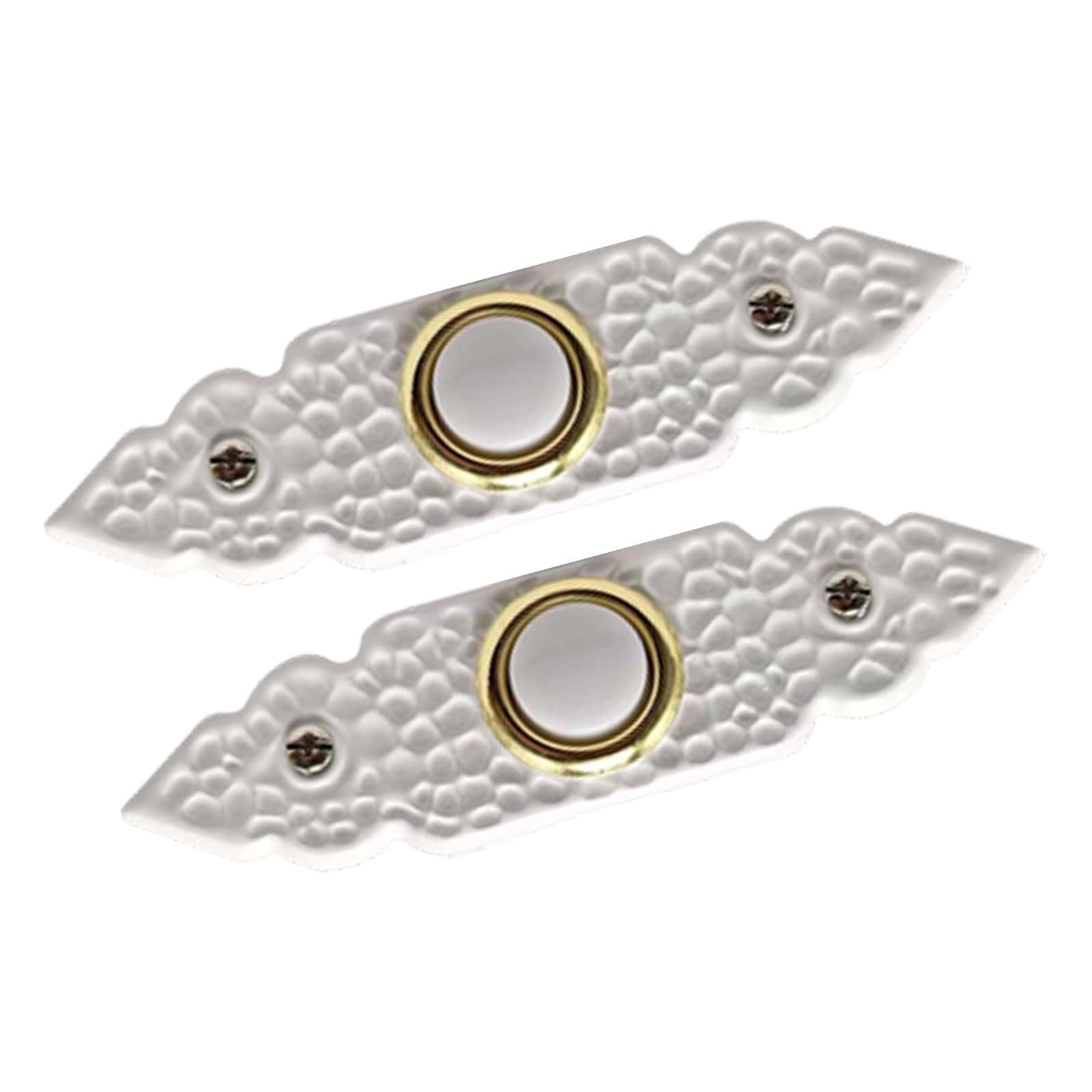 ordinarYone LED Lighted Door Bells Button Decorative Press Button Doorbell Push Buttons Wall Mounted Doorbell Switches Enduring