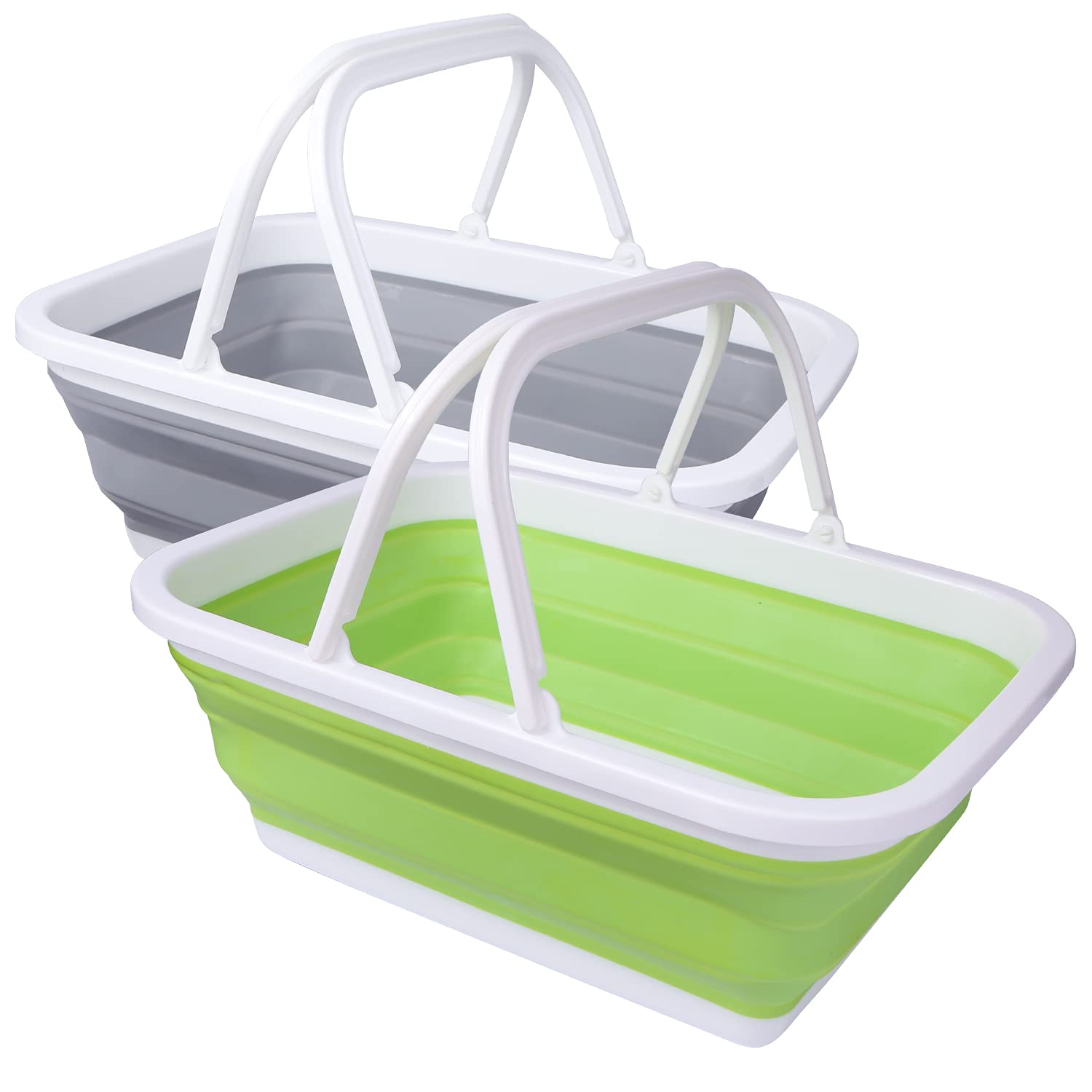 Collapsible Sink 2 Pack for Camping