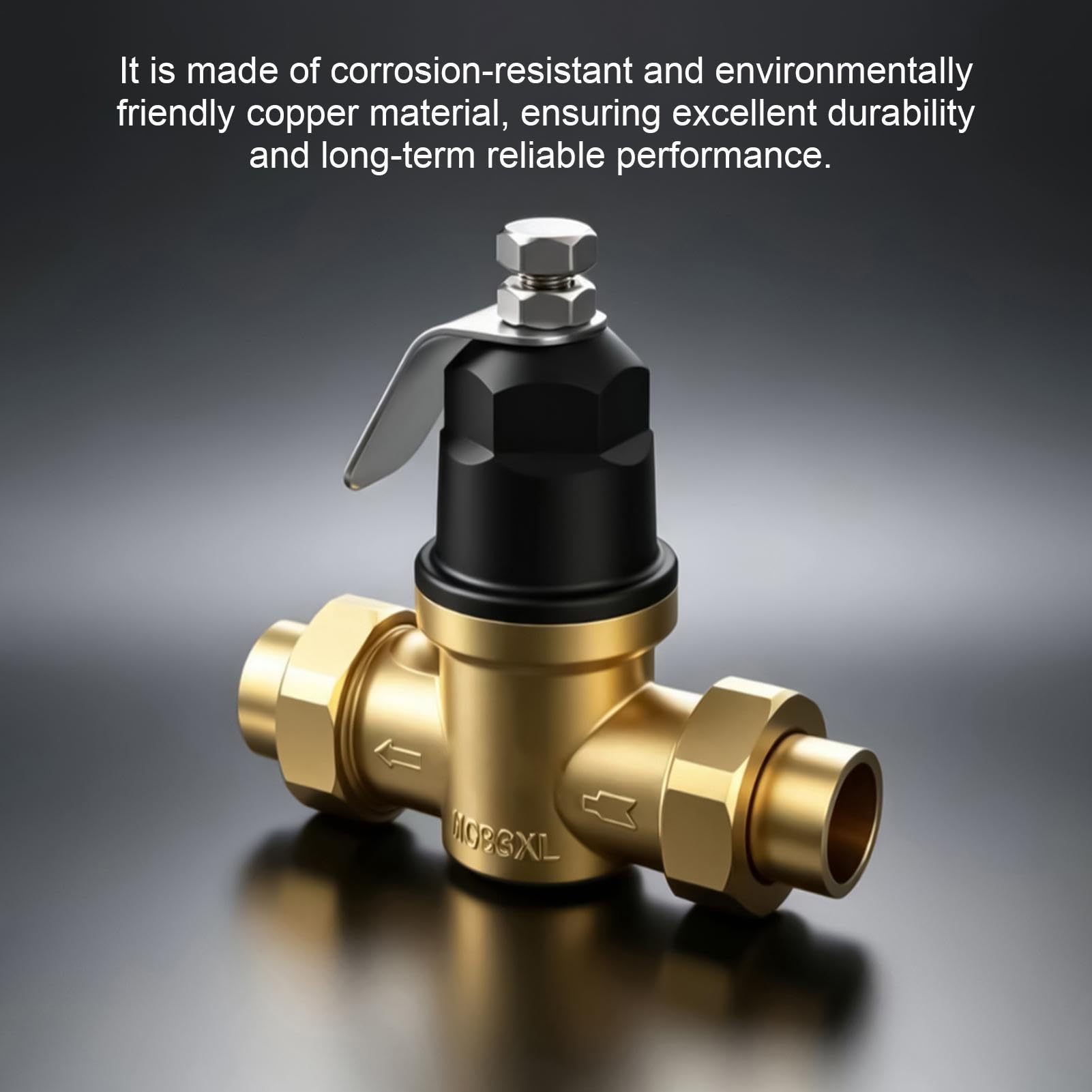 Regolatore di Pressione 'Acqua Ricambio Valvola Tubo 19 mm | Sostituzione Regolatore Pressione Acqua Per Camper Irrigazione Casa Giardino Industria
