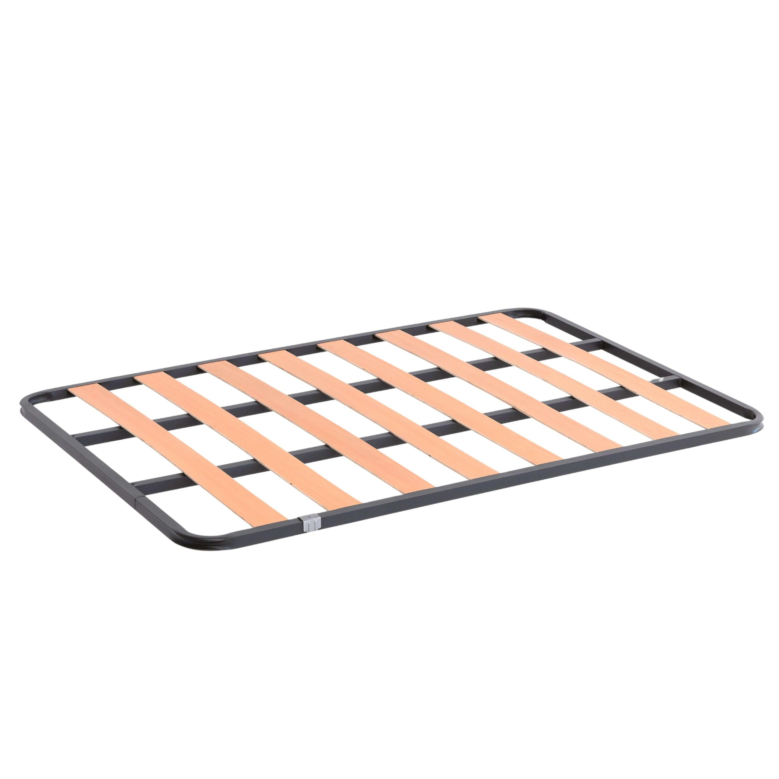 Miroytengo Somier 150x190 cm con 6 Patas, de Tubo acerado 30x30 mm con Refuerzo Central láminas de chopo y Pintura Metalizada