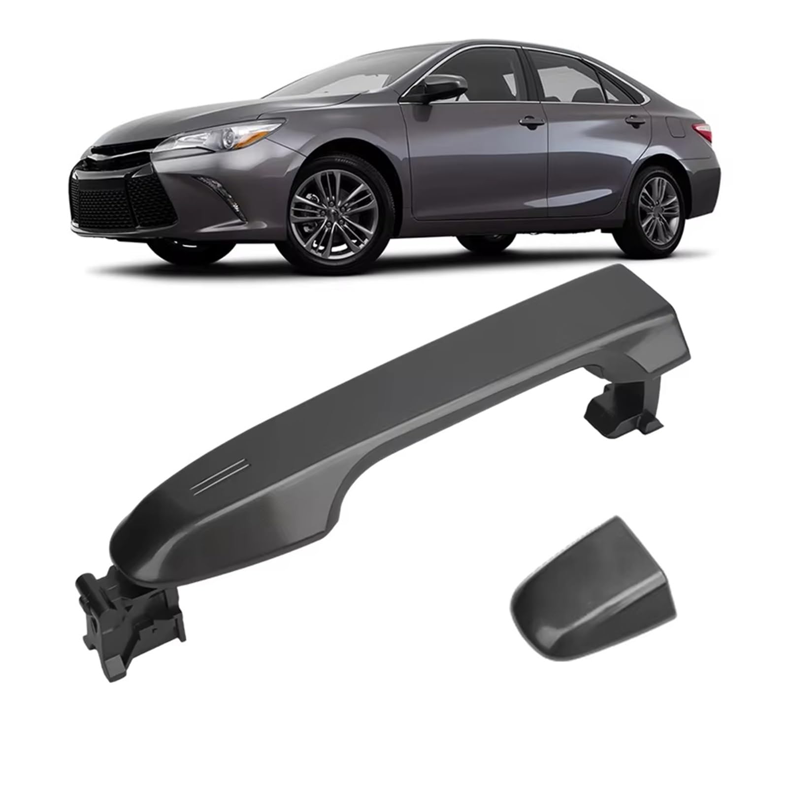 Ksjosji 1Pc Rear Left Interior Door Grab Handle Car Exterior Door Handle For Toyota For Camry 2012-2017 Front Rear Left Right 6921106090 Interior Door Handle Replacement(1Pc Rear Left)