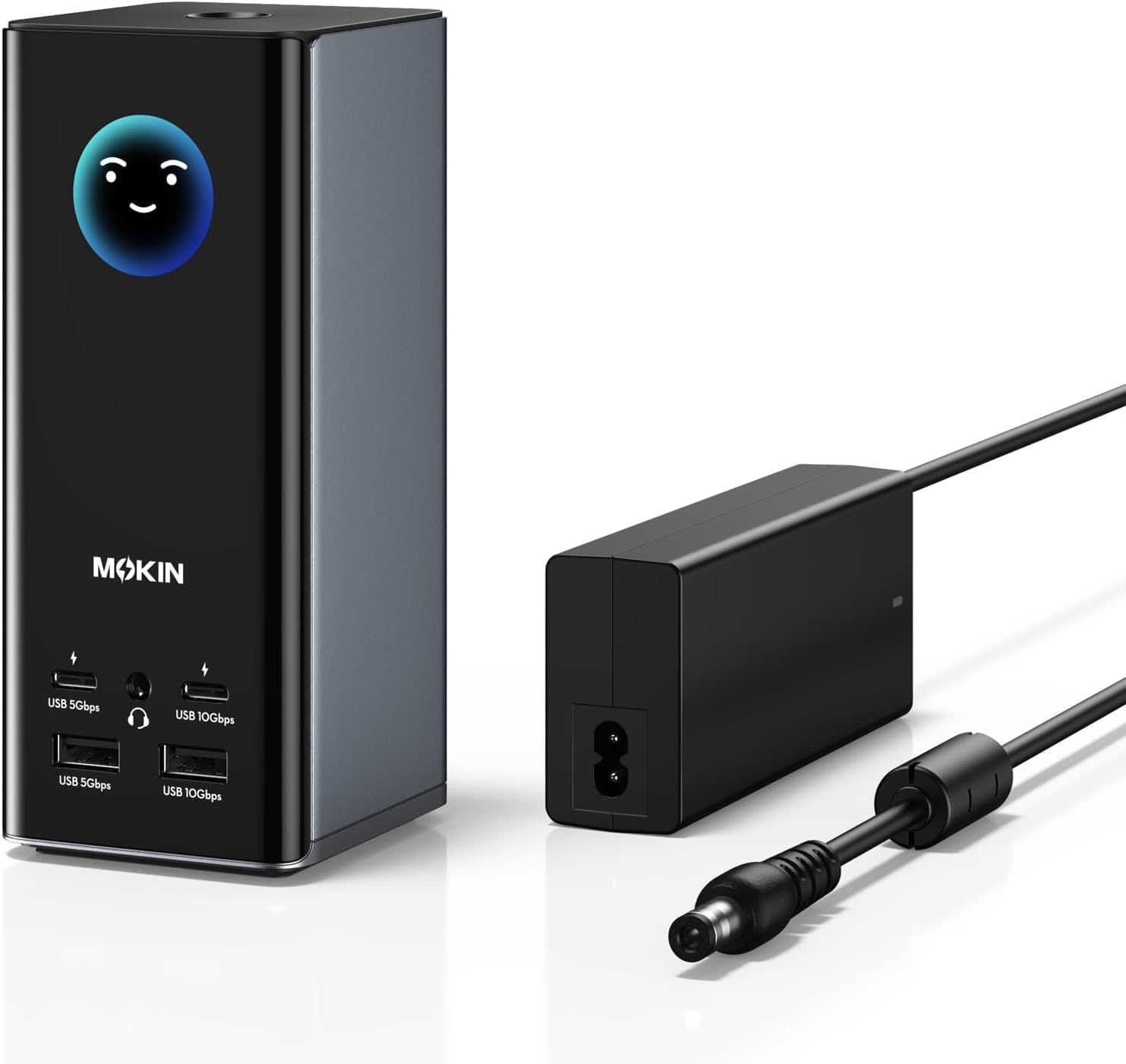 Docking Station USB C MOKiN 18 Puertos Triple Pantalla 4K
