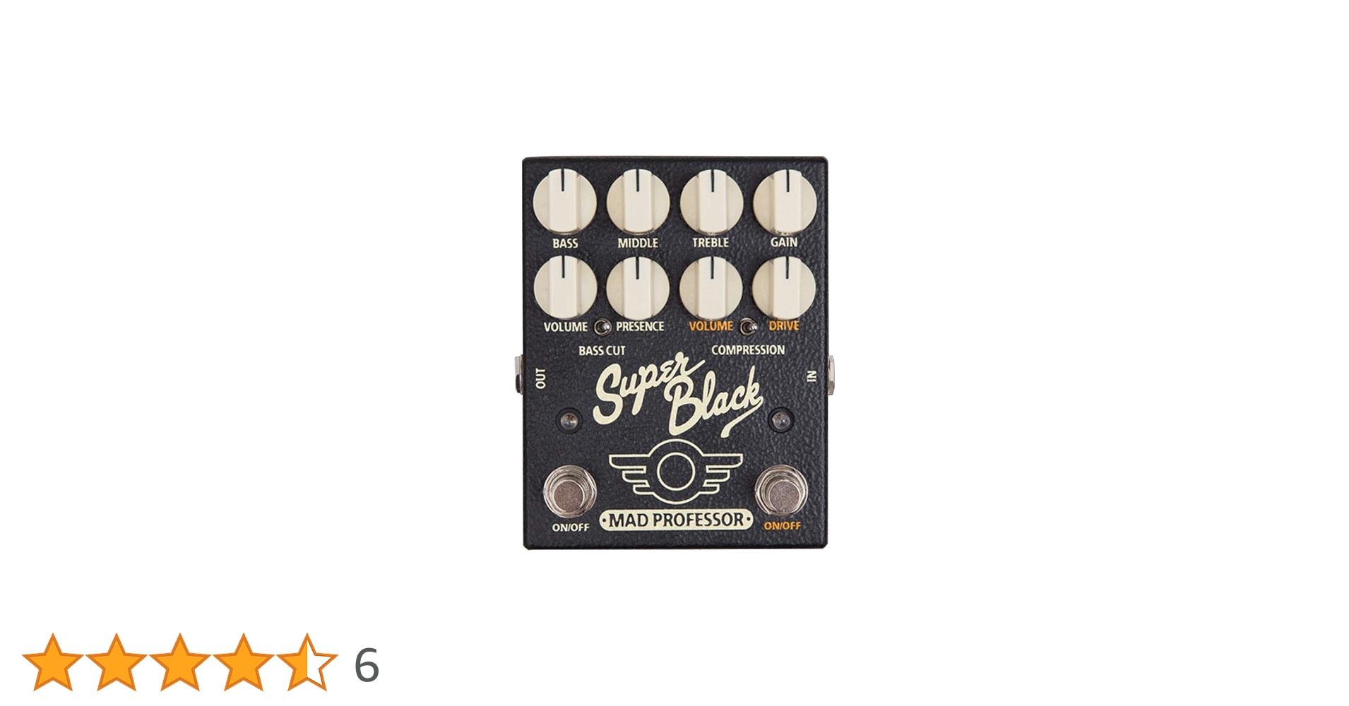 （美品）MAD PROFESSOR Super Black ギターエフェクター 美品）MAD PROFESSOR Super Black ギターエフェクター