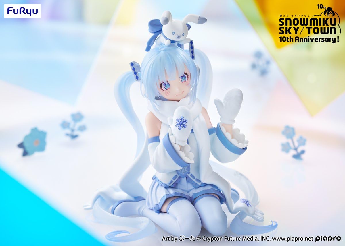 Amazon.co.jp: ぬーどるストッパーフィギュアー雪ミク スカイタウン