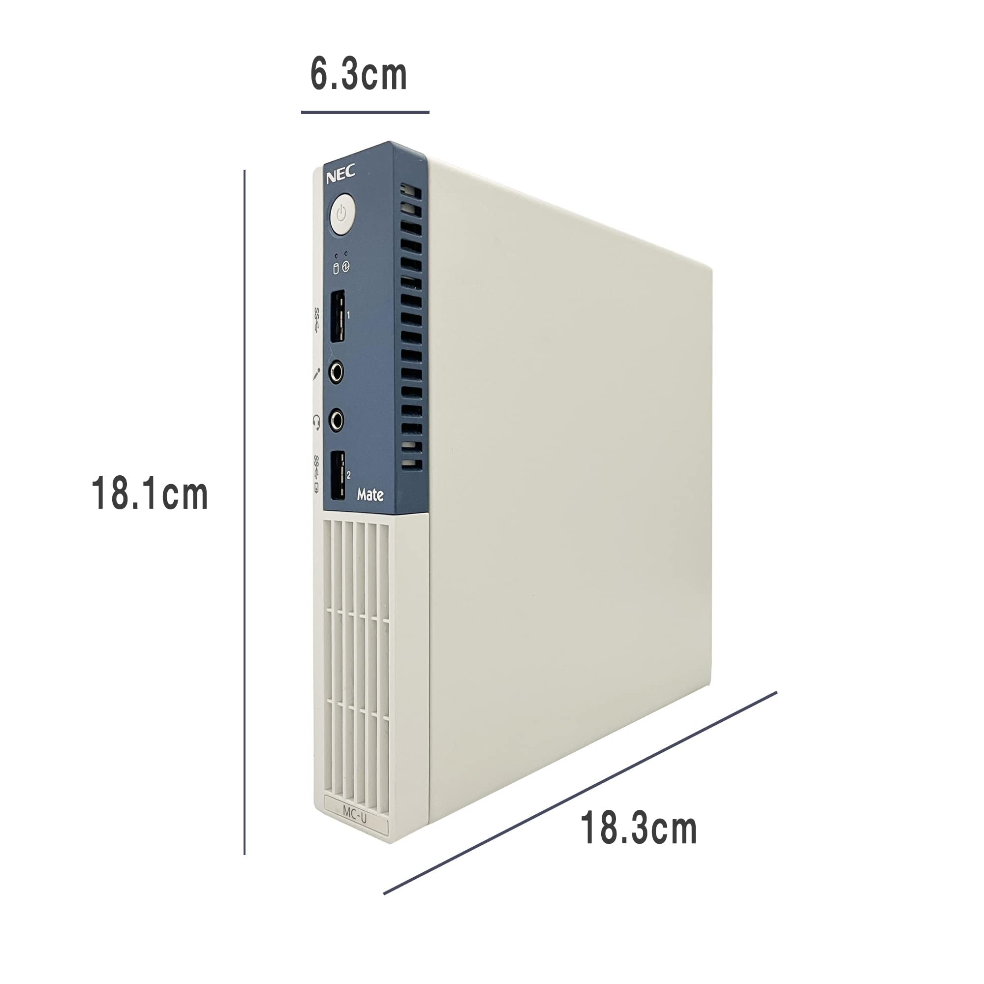 Amazon.co.jp: 【整備済み品】NEC ミニPC MC-R/Celeron G3900T/Win11