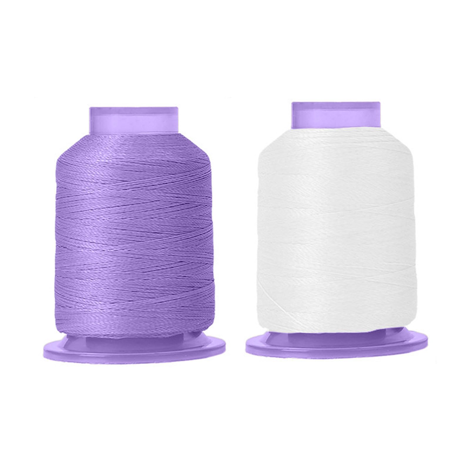 Jazuaiao 2 Spools Night Glowing Sewing Thread Thermochromic Yarn 550yds Each Spool for Sewing Machines Hand Stitching Embroidery High Strength Embroidery Thread