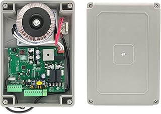 Automatic Gate Opener 110/220 Control Box Pull Arm Door Drive Electric Swing Gate Opener Control Board Panel Automatic Gate Door Controller Gate Operator Hardware Kit for Security (Color : AC-110)