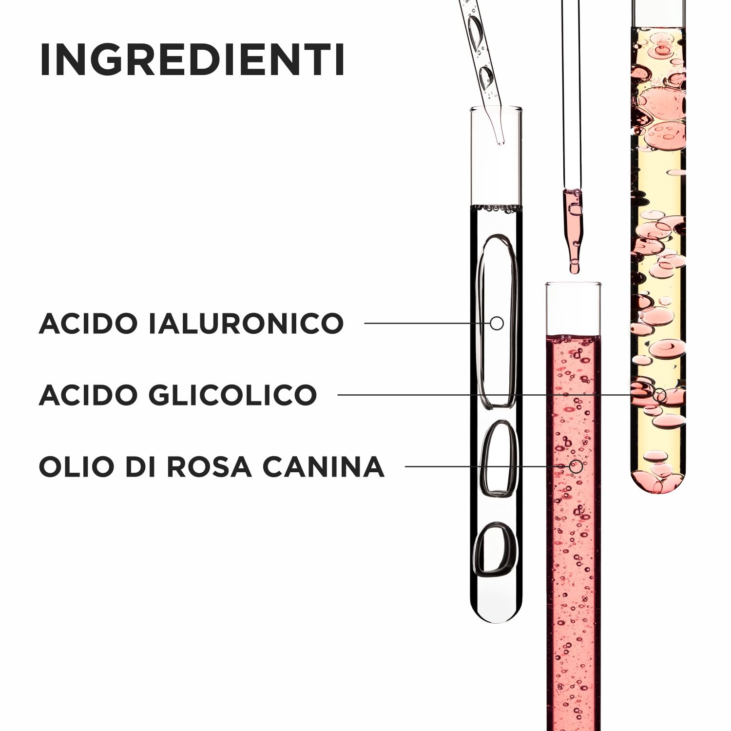 Kérastase, Gloss Absolu, Shampoo per Capelli Spessi Tendenti al Crespo, Con Acido Glicolico, Acido Ialuronico e Olio di Rosa Canina, Bain Crème Hydra-Glaze, 250 ml