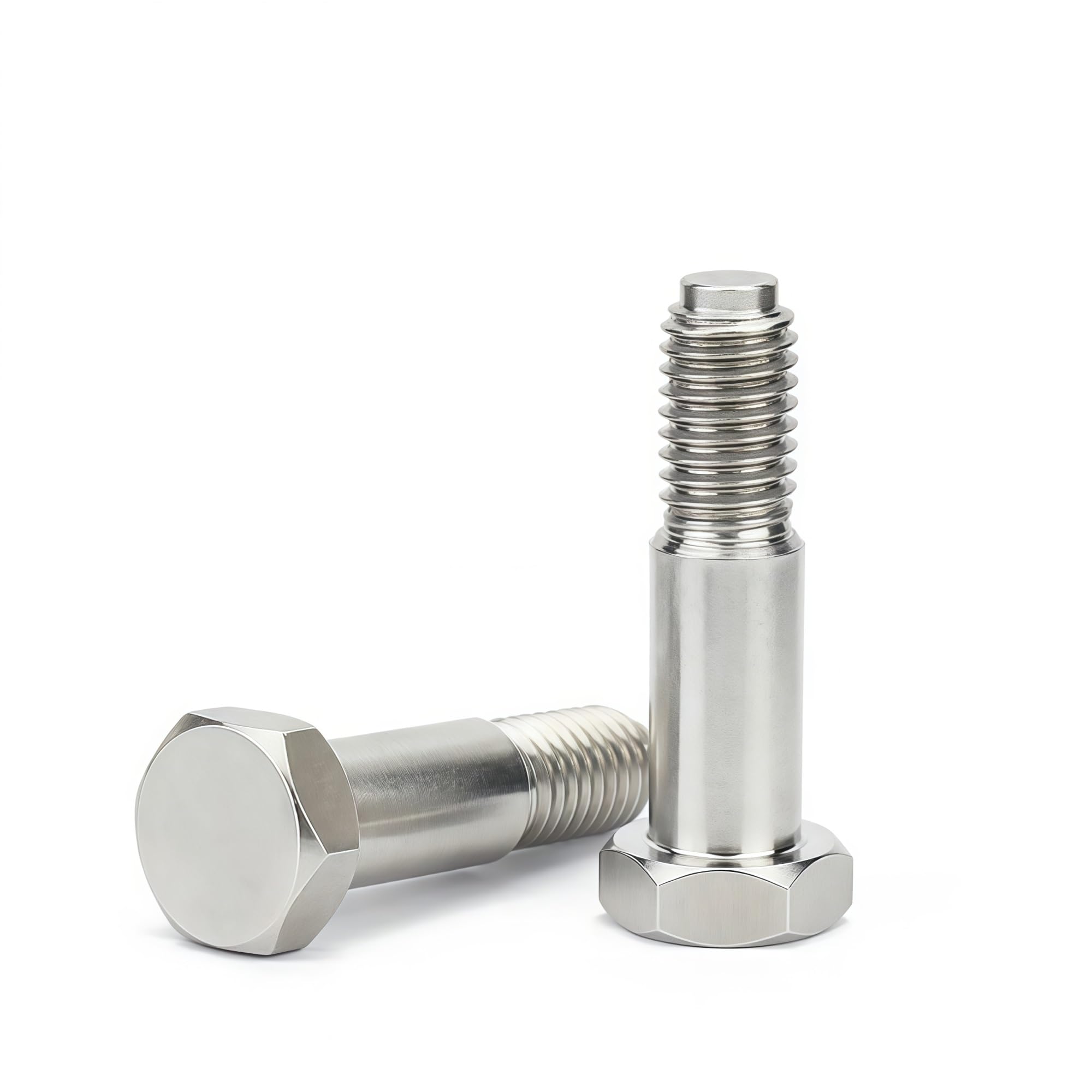 1–5 Stück 304 Edelstahl-Scharnierschrauben GB27 Außensechskant-Schulterschrauben M6 M8 M10 M12 M16 M20 M24(M20x70mm 1pc)