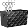 Salon Shears Rack for Hair Stylist Scissors Container for Pet Grooming Hair Cutting Organizer Storage Box Salon Shear Holder Combs Clips Brushes Hairdressing Combs Organizer Black