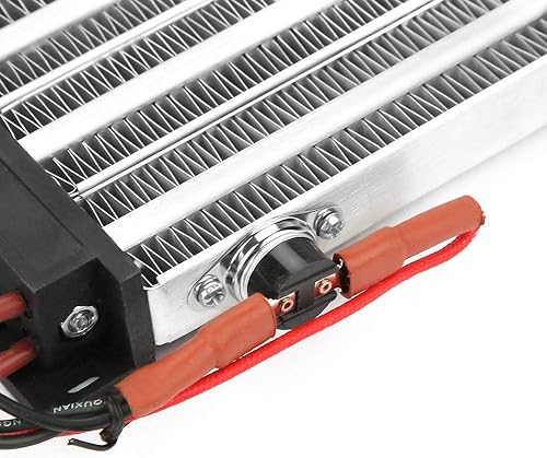 Miniatura 7 de Calentador de aire de cerámica de 110 V 750 W Calefacción de temperatura constante Ventilador de coche de espacio pequeño para aparato general