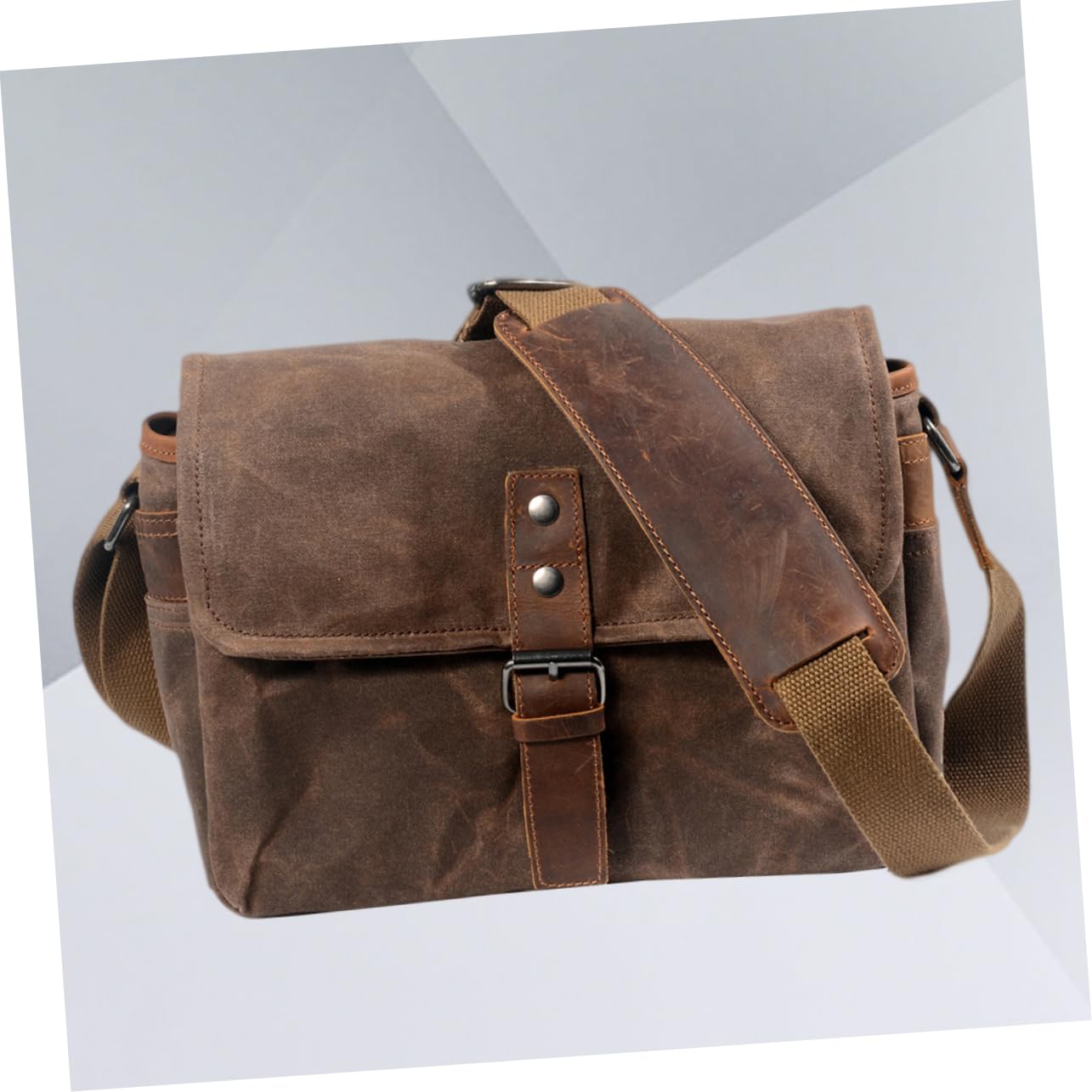 Paquet Appareil Photo en Toile Coffée Étanche pour Usage Quotidien