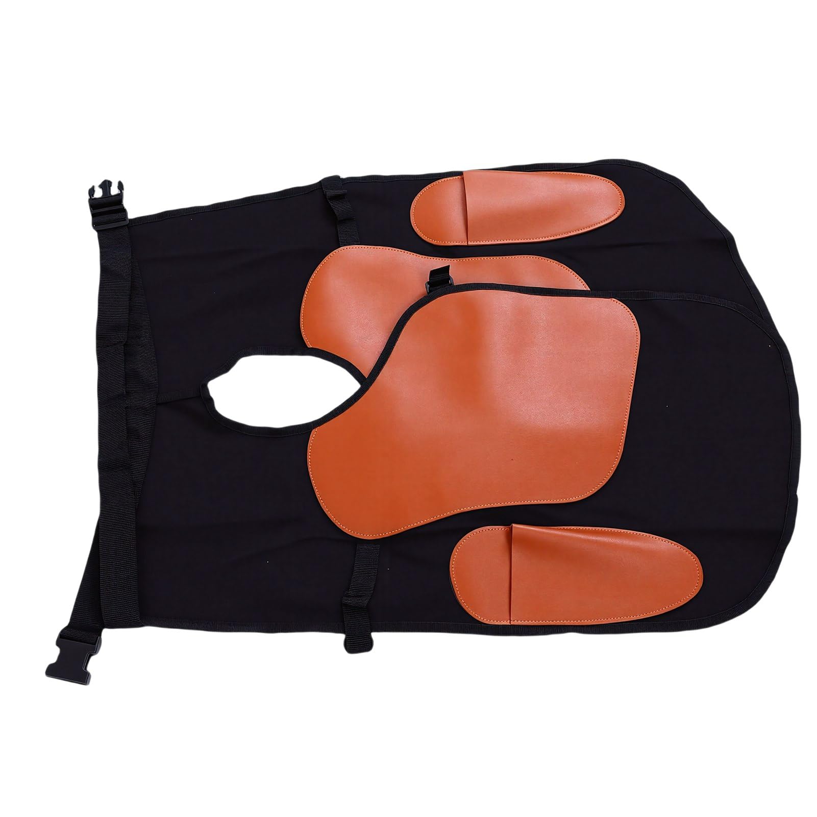 Naroote Tablier de Maréchal-ferrant Réglable avec Aimant Puissant, Rangement D'outils pour Ferrer Les Chevaux, Tablier de Maréchal-ferrant en Toile Noire pour Maréchaux-ferrants, 55,0 X 26,0 Pouces