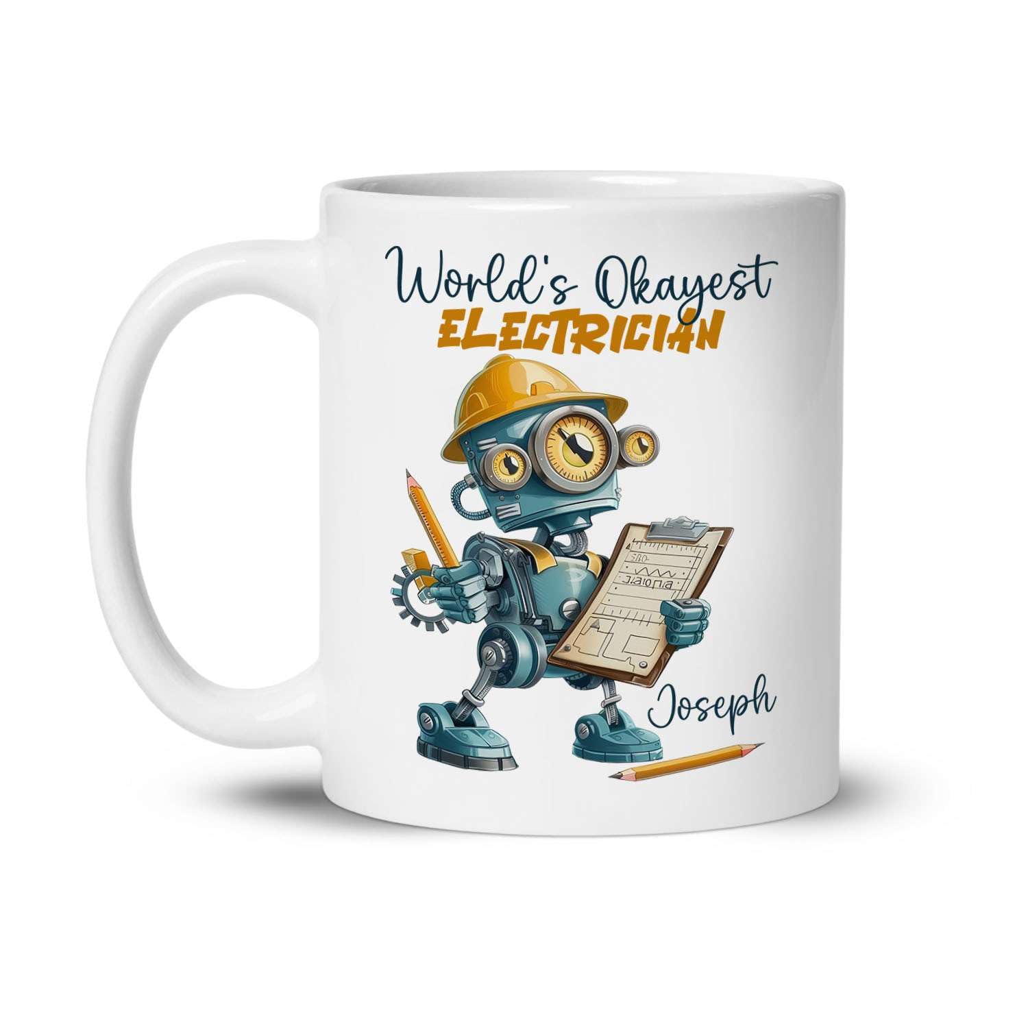 Taza Divertida Para Electricista, Con Texto En Inglés"I'm A