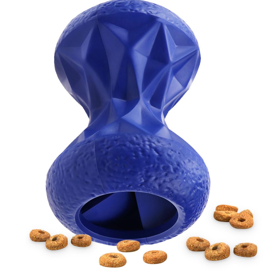 Cane Ossa Aggressive Chewers Super Dog Toys Hard Chew per Cani Giocattolo Osso, Gomma Naturale Trapelato Manubri
