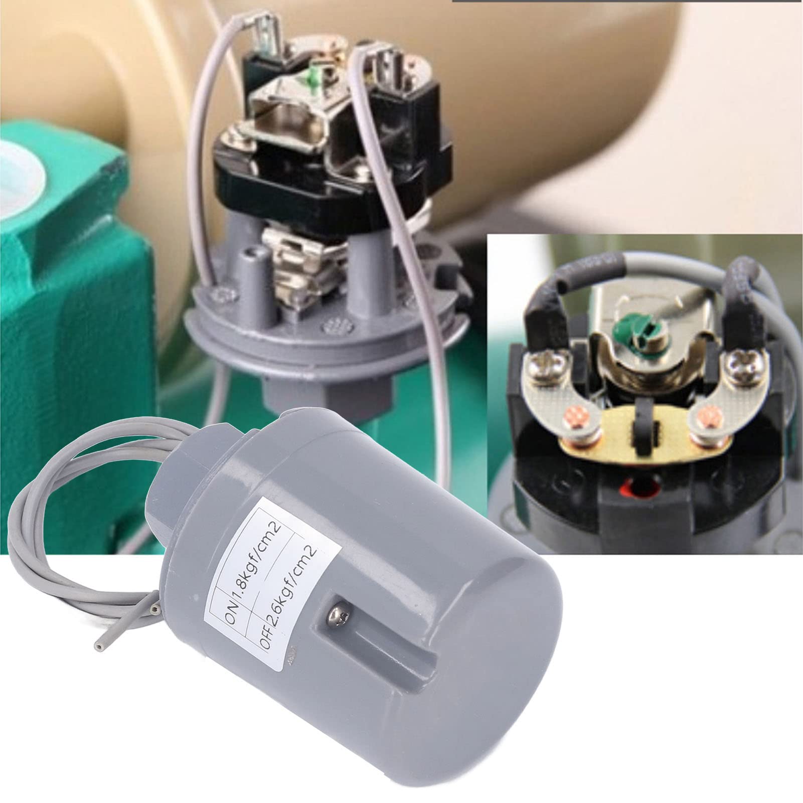 Contrôleur Pressostat Pour Pompe à Eau Auto-amorçante - Neuf - Intégration Facile