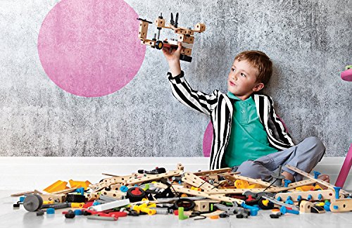 BRIO Builder 34587 Box 136 TLG. - Das kreative Konstruktionsspielzeug aus Schweden - Der ideale Einstieg in die Welt des Bauens und Bastelns - Für Kinder ab 3 Jahren