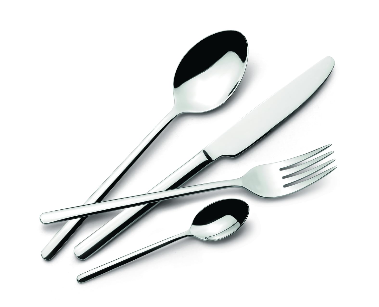 Lagostina Maia set posate per 6 persone, Acciaio Inox 18/10, 24 pezzi
