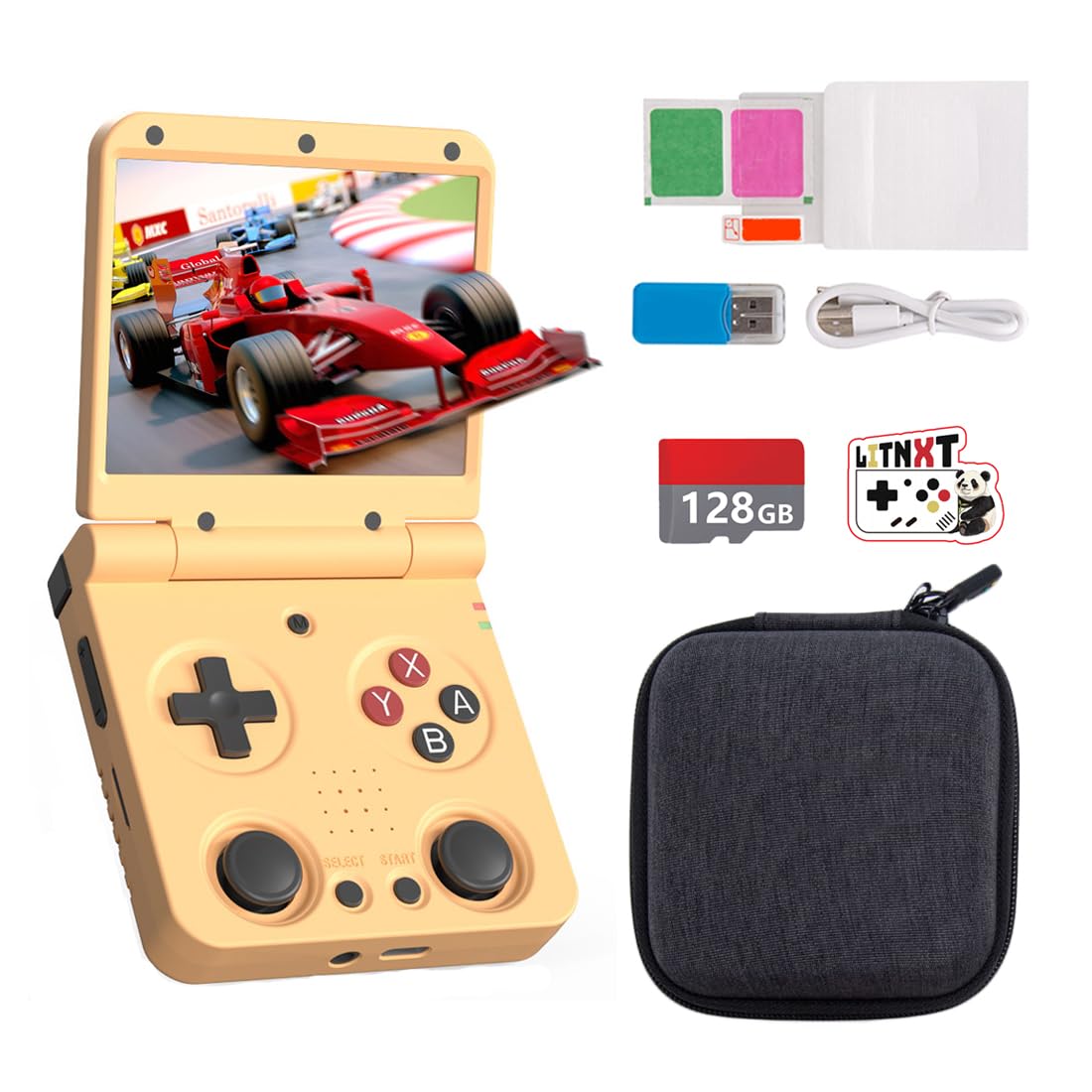 Amazon.com: LITNXT Miyoo Flip Surwish OS Handheld Game Console