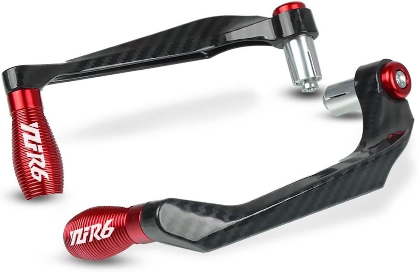 Handguards for Yamaha YZF R6 YZFR6 YZF-R6 1999-2016 2015 2014 Motorcycle 7/8" 22mm Handlebar Brake Clutch Levers Protector Guard Proguard (Color : Red)