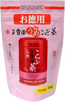 うめこぶ出品 おおやま夢工房] 梅昆布茶 うめこぶちゃ 40g /梅こぶ茶 お茶 梅 茶