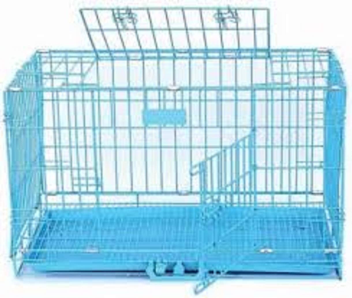 See full amazon price history chart for Dog & Cat Iron and Plastic Cage with Removable Tray for Dogs and Rabbits (Blue 24 inch) Dog & Cat Iron and Plastic Cage with Removable Tray for Dogs and Rabbits (Blue 24 inch) (B09VZ52HC2) Amazon Price History, Amazon Price Tracker