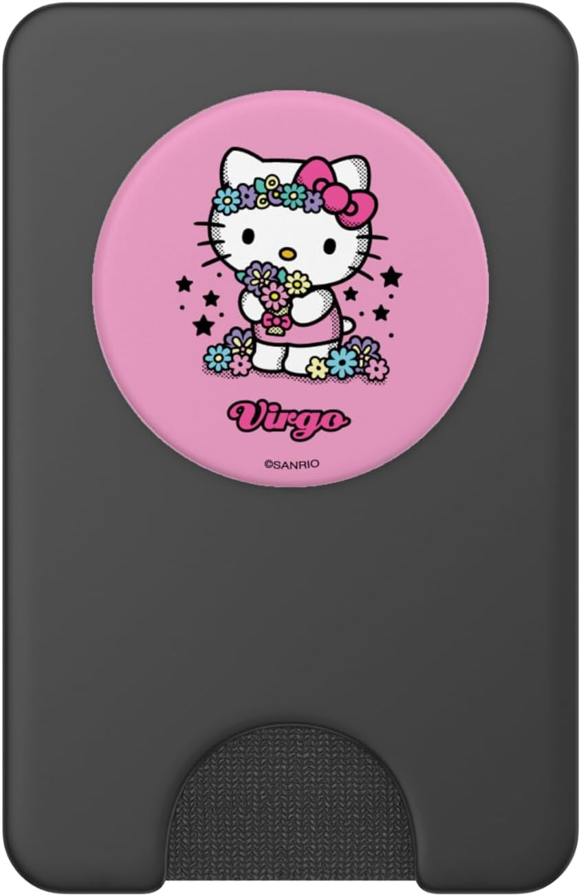 Hello Kitty Zodiac Virgo PopSockets PopWallet for MagSafe