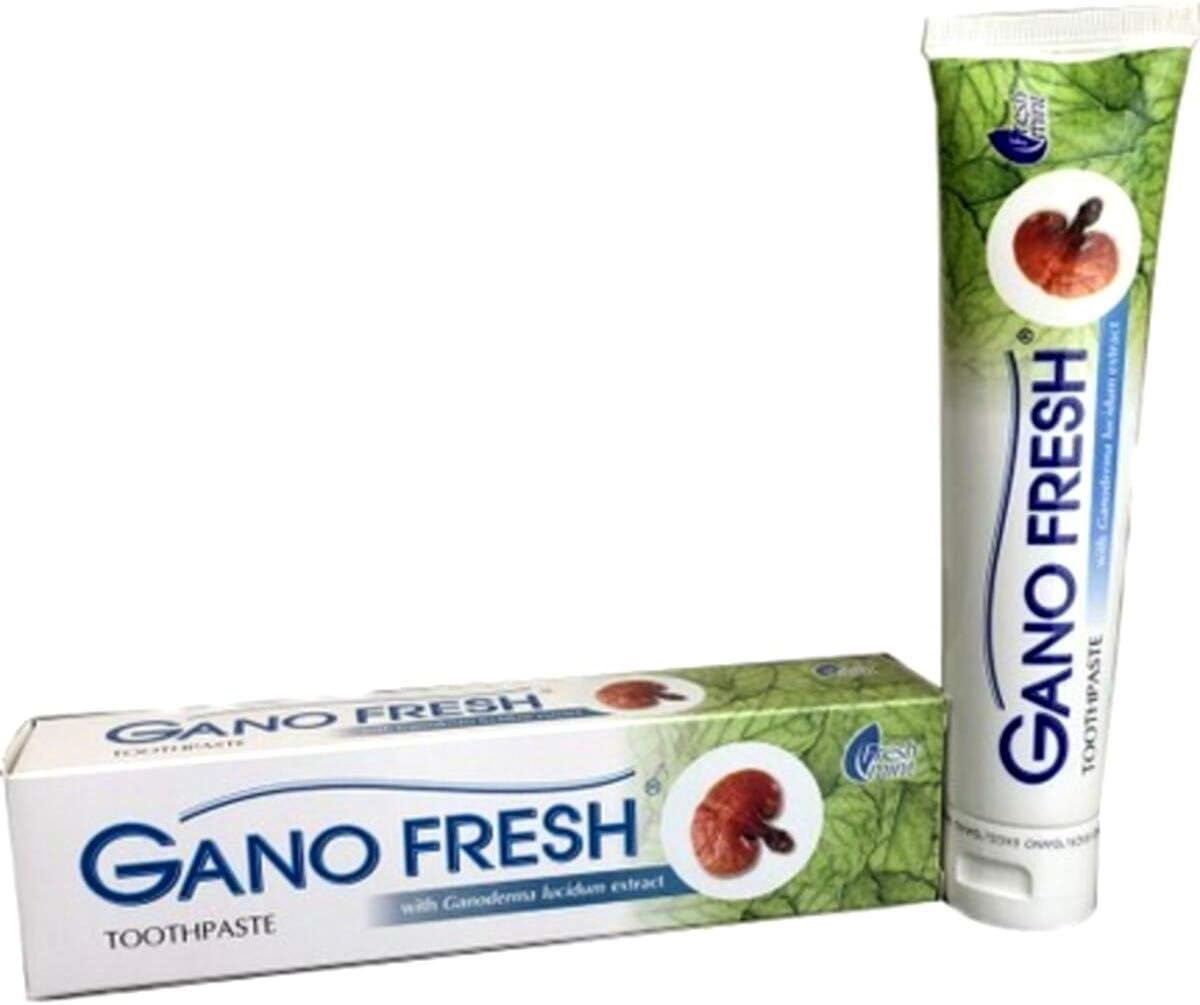 1 Boxes of Gano Fresh Toothpaste Quantity: 1 Net Amount: 150 gr. 5.29 oz