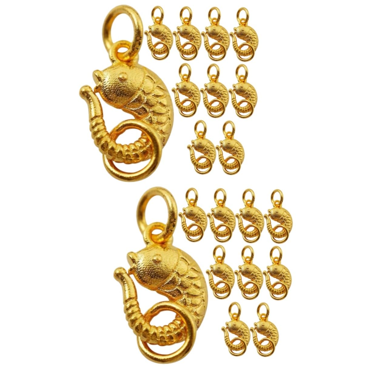 SHINEOFI 20pezzi Chiusure Per Collane e Braccialetti Da Chiusura Unica e Versatile Per Creazioni Di Gioielli Fai Da Te Superficie Liscia e Lavorazione Fine