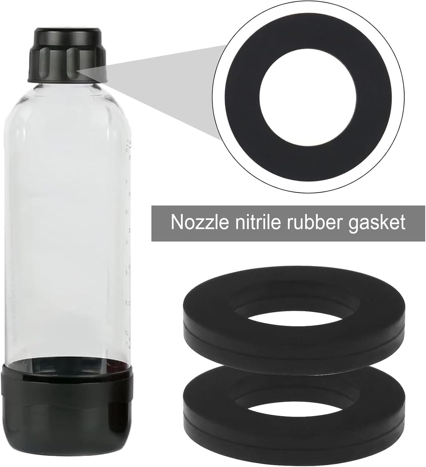 Set Of 5 O Rings Sodas Machine Cylinder Exchange Carbonators Gaskets Rings Silicone For Sodas Water Machines