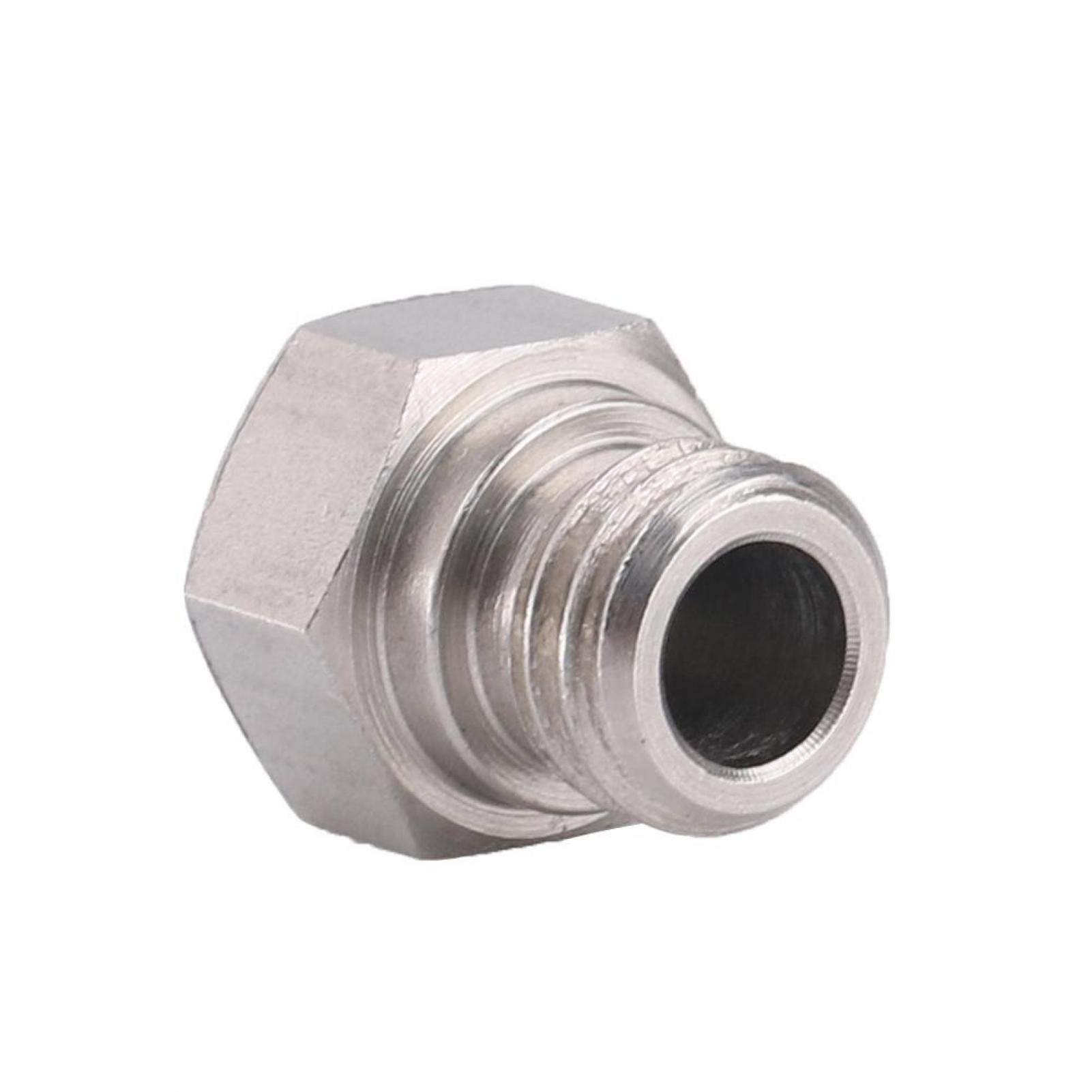 Stampanti 3D, Filamento Stampante 3D, Stampante 3D, Ugello estrusore, Ugello estrusore in Ottone + Ugello estrusore in Acciaio Inossidabile da 10 Pezzi Ugello estrusore in Ottone da 10 Pezzi