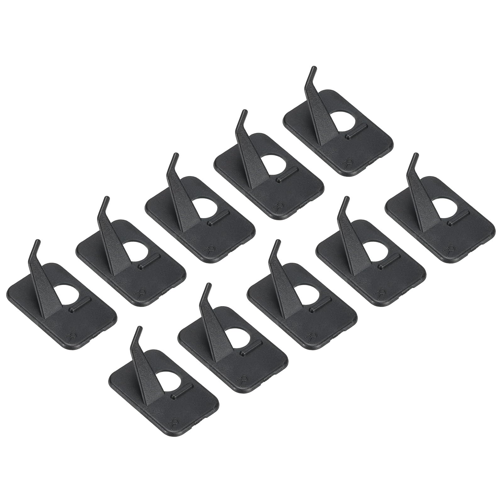 PATIKIL Flèche Repos, 12 Paquet Plastique Adhésif Tir Arc Flèche Support pour Droitier Main Composé Arc Classique Arc