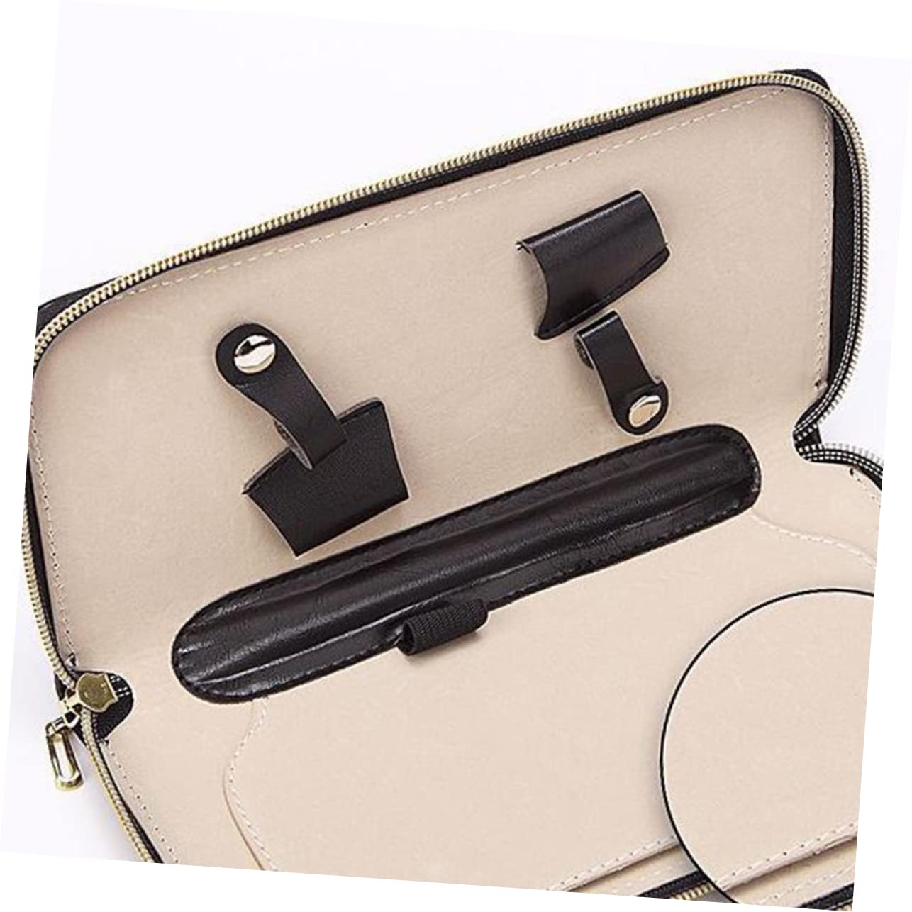 WEKADRIN Scissor Organizer Bag Hairdresser Tool Holder Shear Pouch Scissor Storage for Barber (2 Scissors Capacity)